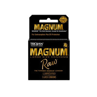 Trojan MAGNUM Raw Large Condoms - 3pk
