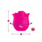Viben Zen Rose &quot;Hot Pink&quot; Handheld Rose