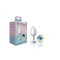 Cheeky Charms Gem Butt Plug - Small/Silver