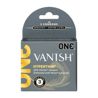 ONE® Vanish Hyperthin Condoms 3-Pack