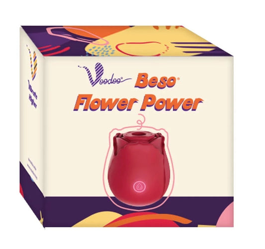 Voodoo Beso 'Flower Power' -Red