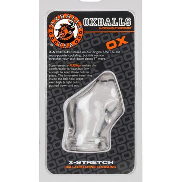 Oxballs Unit-X Stretch Cocksling -Clear