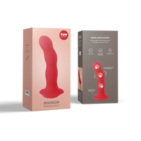 Fun Factory Bouncer Rumble Dildo - Red