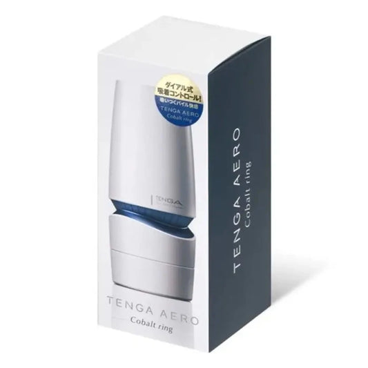 Tenga AERO 'Cobalt Ring' Male Masturbator -Blue
