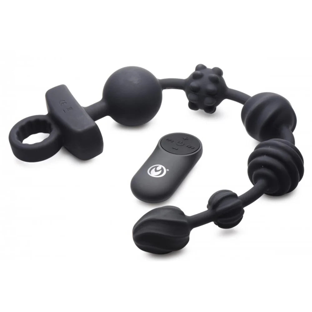 MS 21X 'Dark Rattler' RC Vibrating Silicone Beads