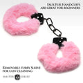 MS ''Cuffed in Fur'' Furry Handcuffs -Pink