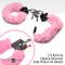 MS ''Cuffed in Fur'' Furry Handcuffs -Pink