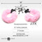 MS ''Cuffed in Fur'' Furry Handcuffs -Pink