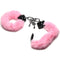 MS ''Cuffed in Fur'' Furry Handcuffs -Pink