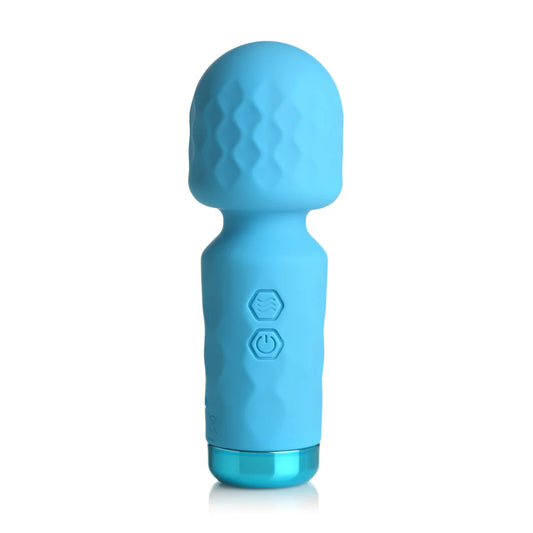 Bang! 10X Mini Silicone Wand -Blue