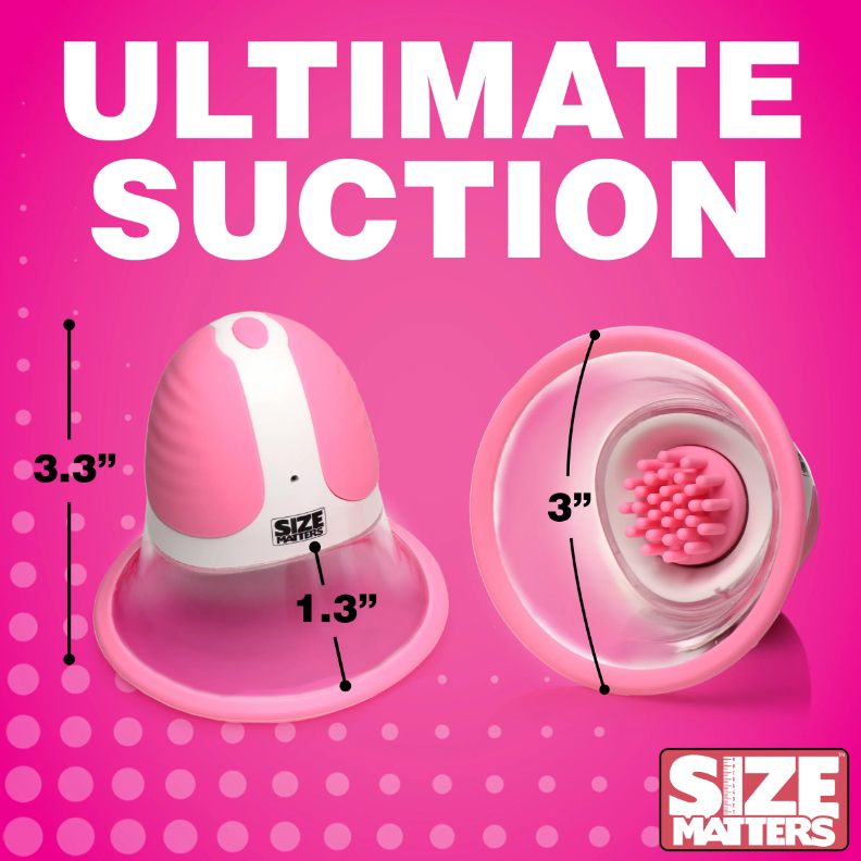 SIZE MATTERS - 10X Rotating Nipple Suckers