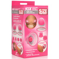 SIZE MATTERS - 10X Rotating Nipple Suckers