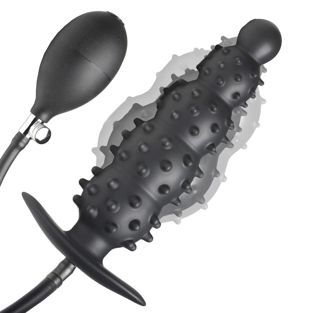 MS "Ass Puffer" Nubbed Inflatable Anal Plug