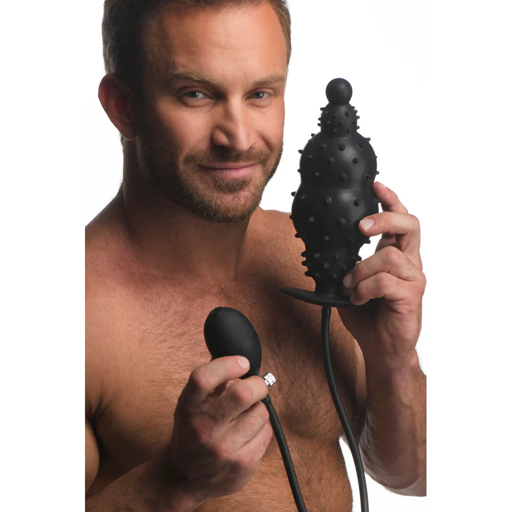 MS "Ass Puffer" Nubbed Inflatable Anal Plug