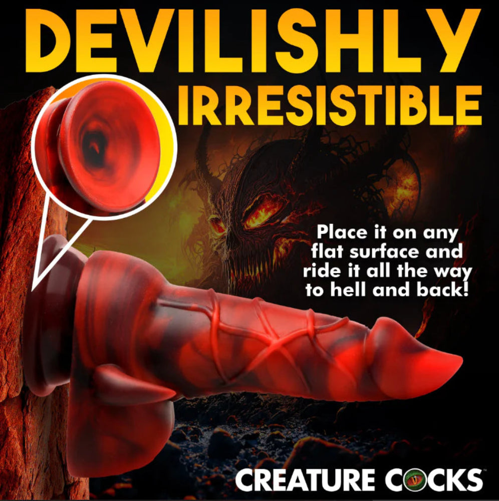 Creature Cocks 'Horny Devil' Demon Dildo