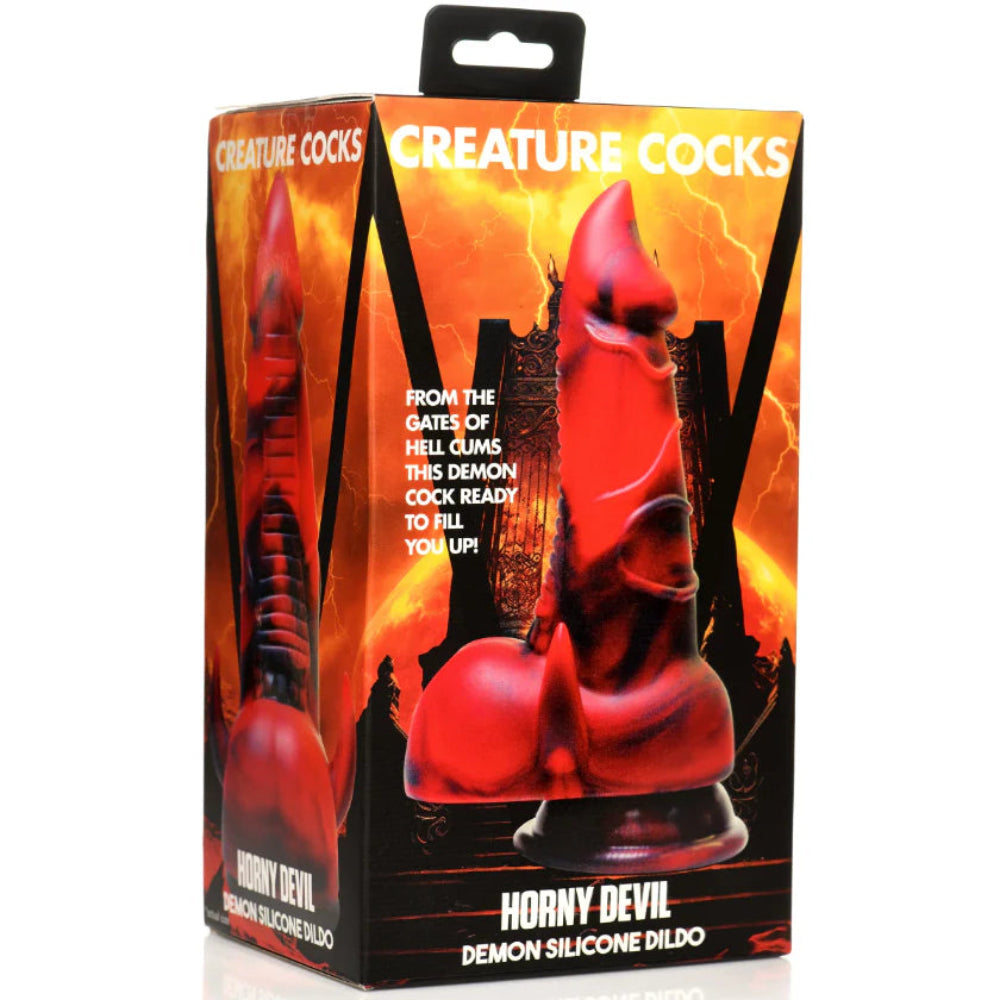 Creature Cocks 'Horny Devil' Demon Dildo