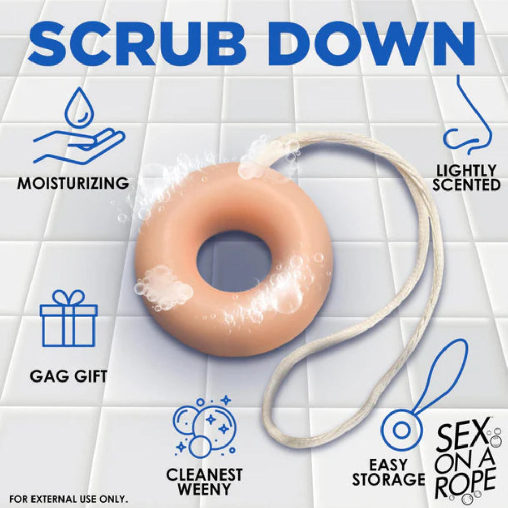 Sex on a Rope - Tiny Weeny Washer Soap