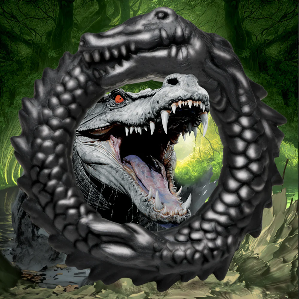 Creature Cocks "Black Caiman" Cock Ring