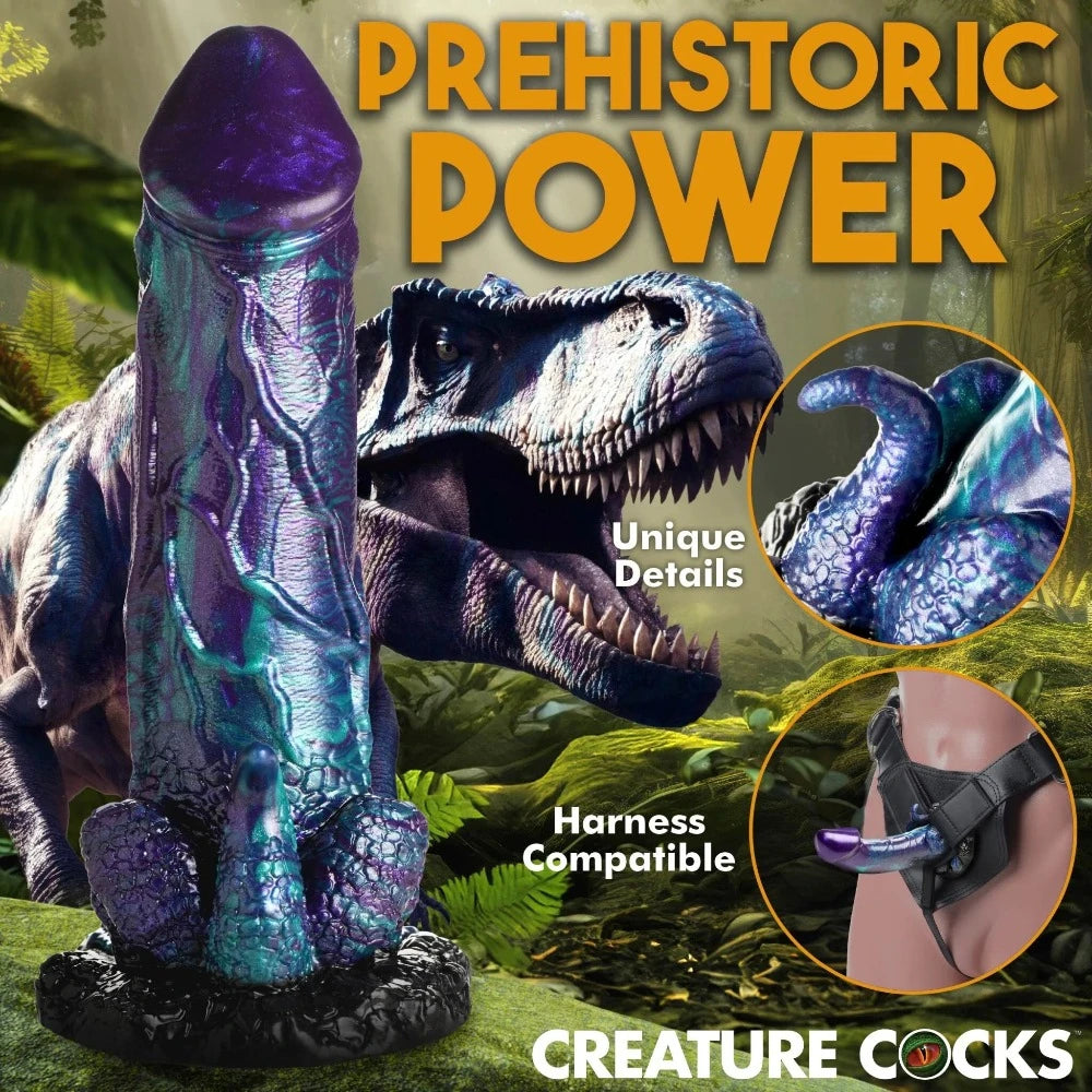 Creature Cocks "XL Dino Dick" Dinosaur Dildo
