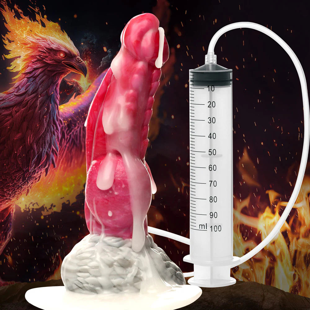 Creature Cocks 'Resurrector' Phoenix Squirting Dildo
