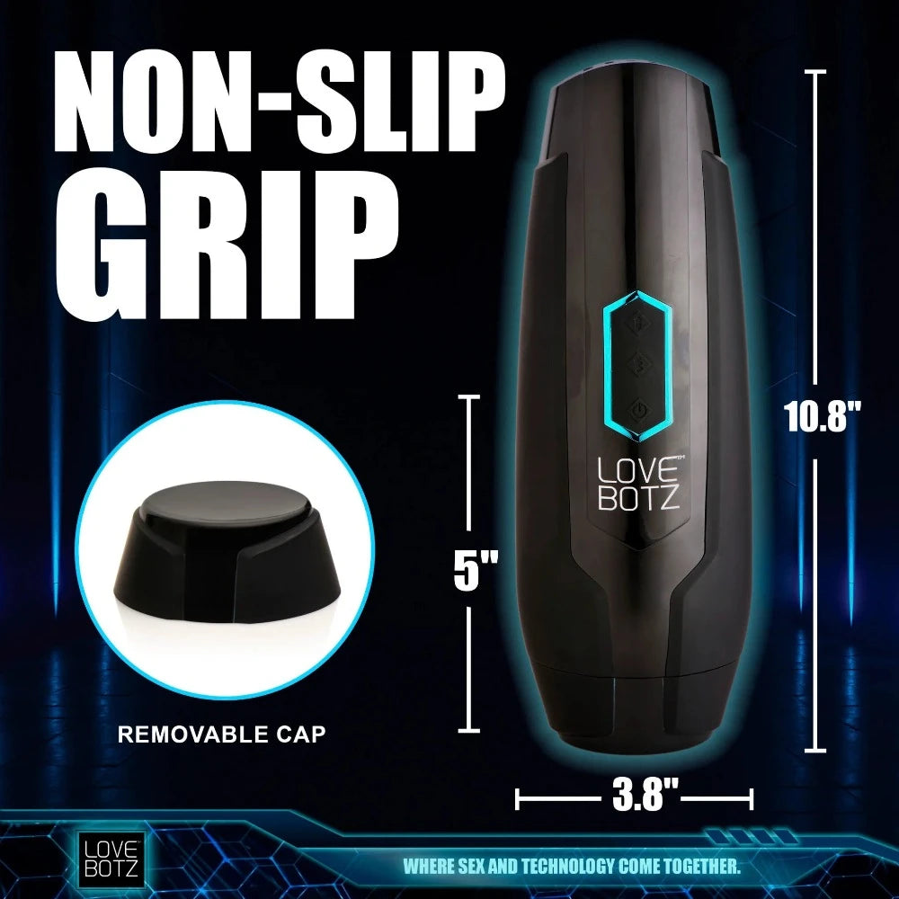 Love Botz "The Milker" Max 14X Thrusting/Vibrating Masturbator