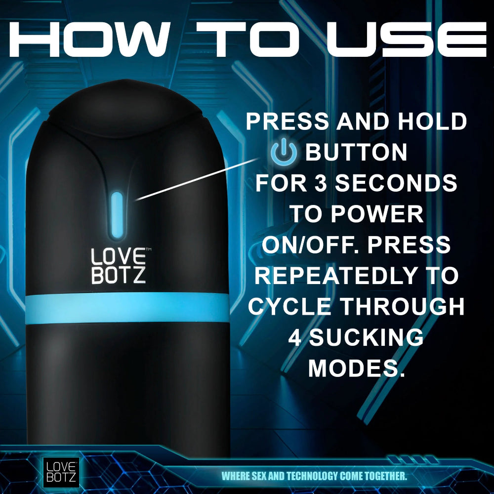 Love Botz "The Milker" Mega-Pod Sucking Masturbator