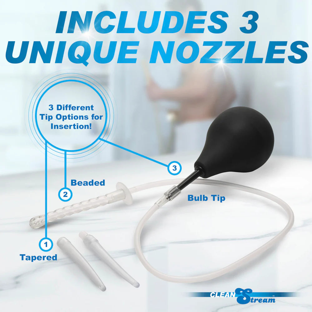 Clean Stream Silicone Enema Bulb Kit