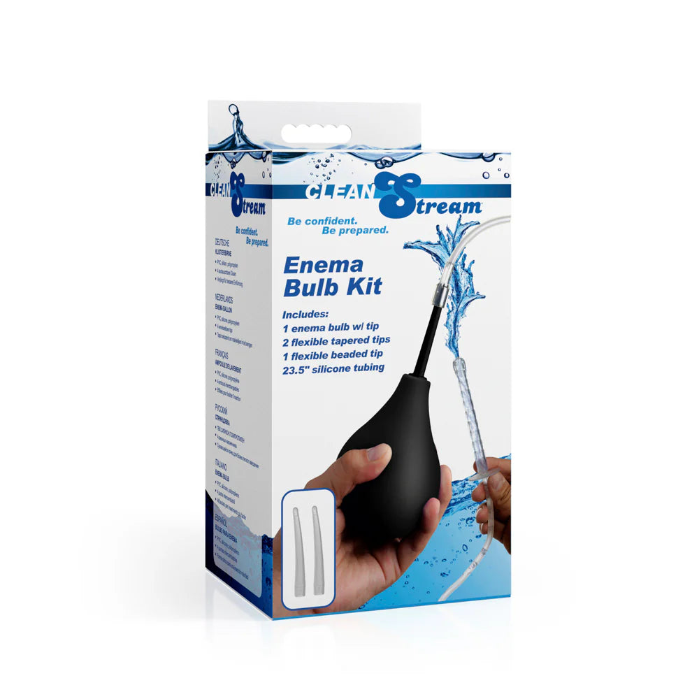 Clean Stream Silicone Enema Bulb Kit