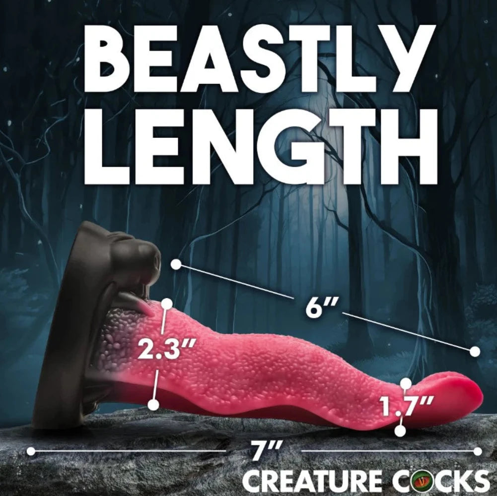Creature Cocks 'Wolf's Lick' Wolf Maw Dildo