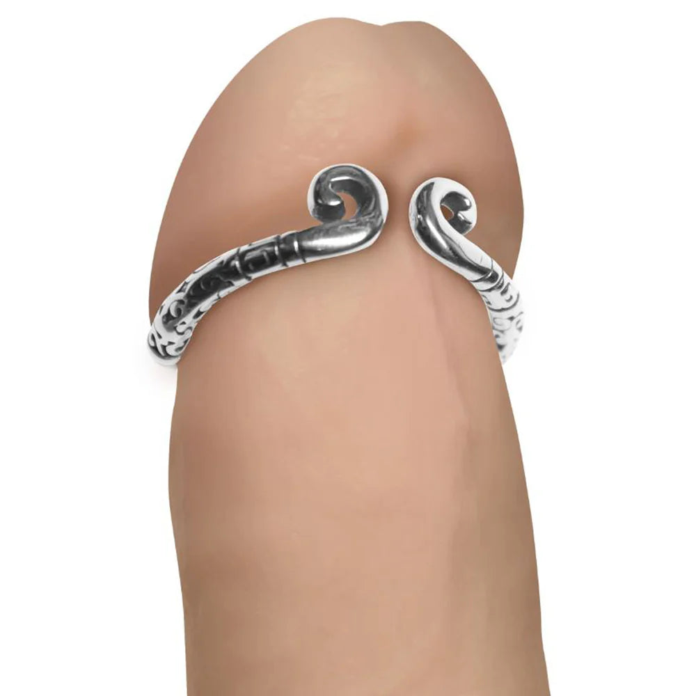 MS Kingpin Stainless Steel 'Glans' Ring 24mm