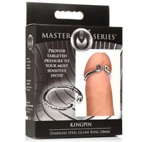 MS Kingpin Stainless Steel 'Glans' Ring 24mm