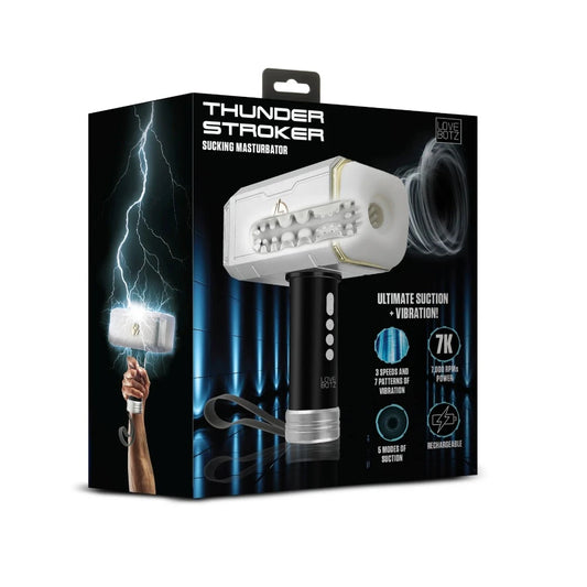 Thunder Stroker "Thor Hammer" Sucking Masturbator