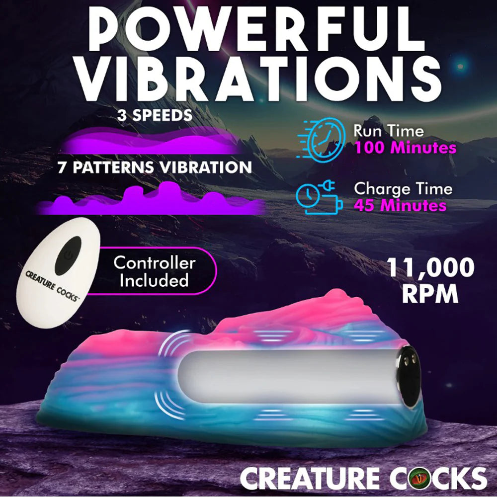 Creature Cocks 'Vulvaron' Vibrating Silicone Grinder