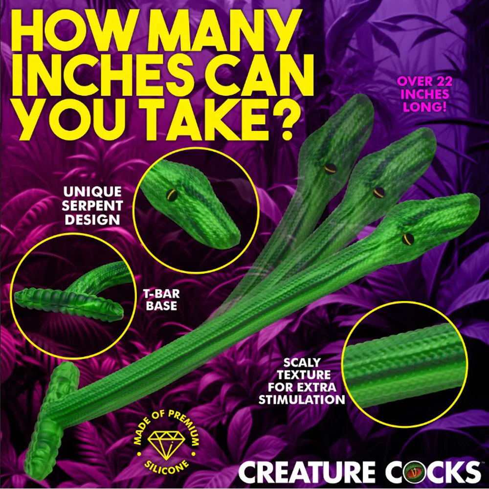 Creature Cocks 'Slither' 22.5 inch Dildo