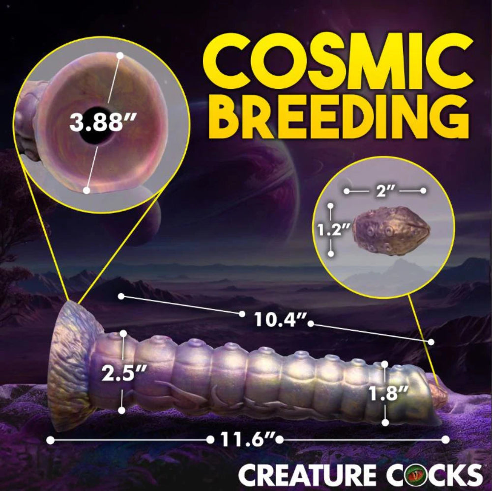 Creature Cocks 'Deep Invader' Tentacle Ovipositor w/Eggs