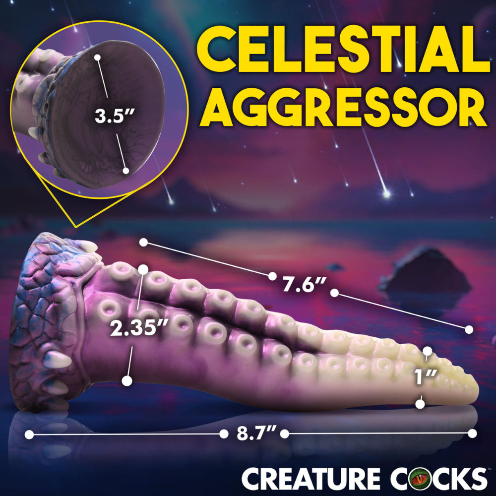 Creature Cocks 'Astropus' Tentacle Silicone Dildo