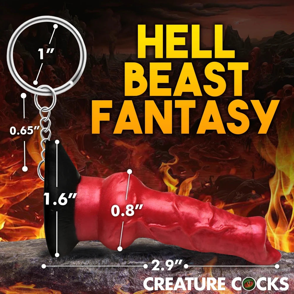 Creature Cocks ''Hell-Hound'' Keychain