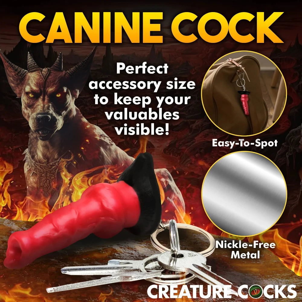 Creature Cocks ''Hell-Hound'' Keychain