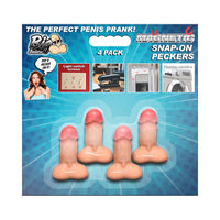 Magnetic Snap-On Peckers - 4pk