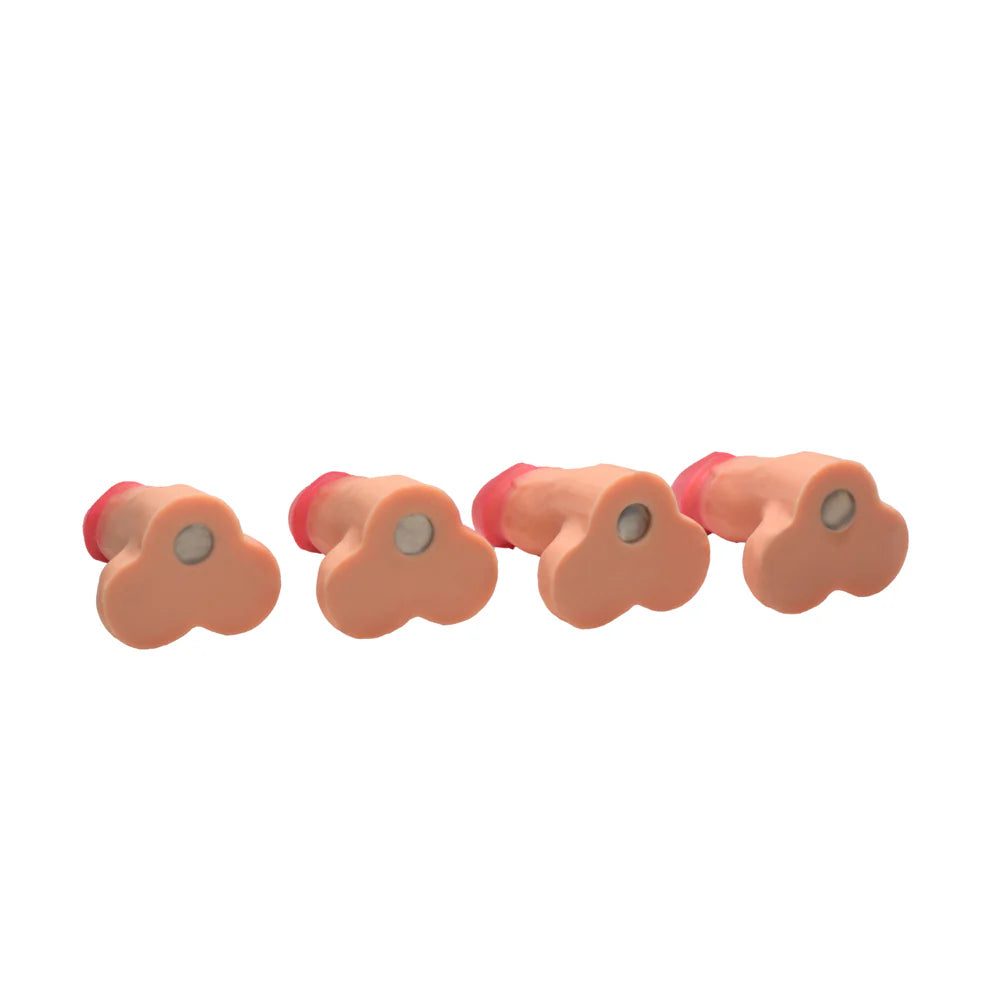 Magnetic Snap-On Peckers - 4pk