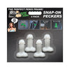 Glow-in-the-Dark Snap-On Peckers - 4pk
