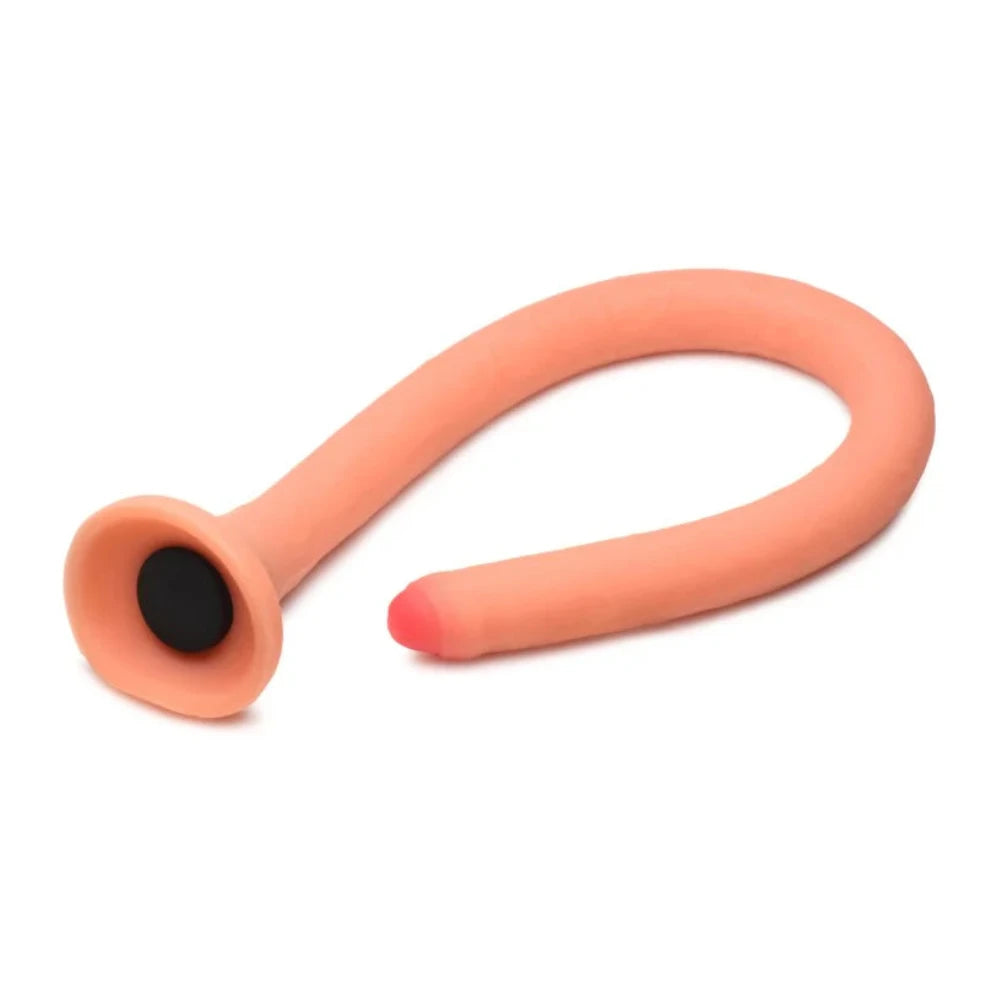 Hosed 19" Slim Penis Enema Hose