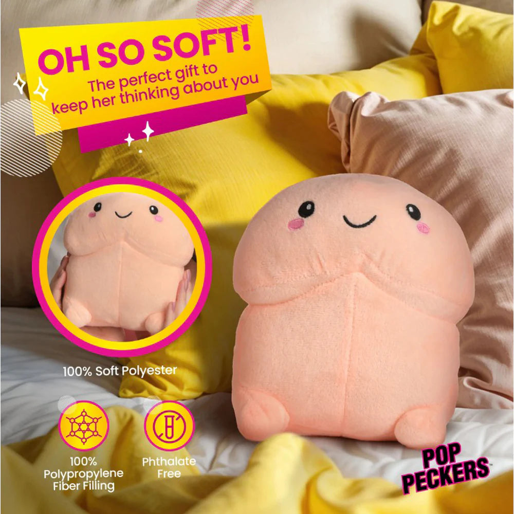 Happy Peckers ''Chibi'' Pillow - Small