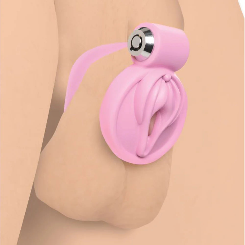 MS 'Pussification' Vulva Chastity Cage