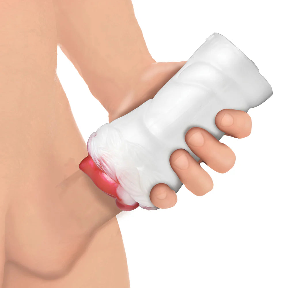 Creature Cocks 'Snow She-Wolf' Silicone Stroker