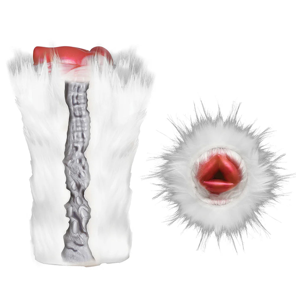 Creature Cocks 'Snow She-Wolf' Silicone Stroker