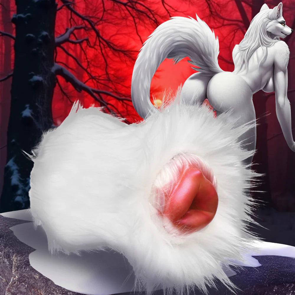 Creature Cocks 'Snow She-Wolf' Silicone Stroker