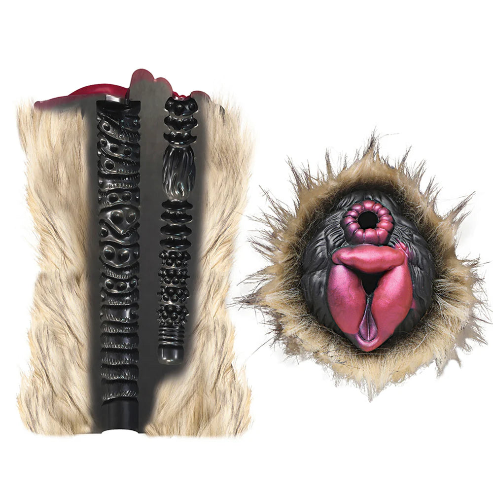 Creature Cocks 'Savage She-Wolf' Silicone Stroker