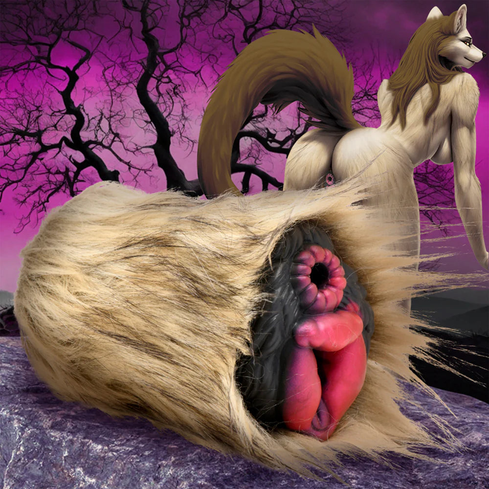 Creature Cocks 'Savage She-Wolf' Silicone Stroker