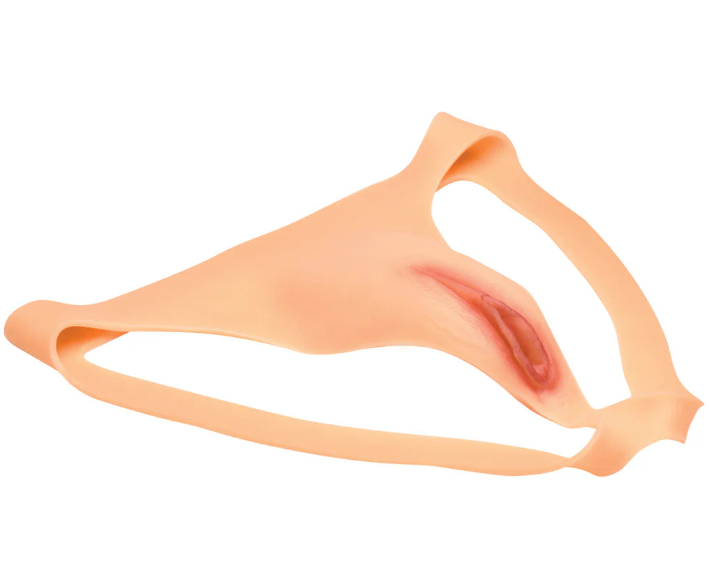 MS ''Pussy'' Strap Silicone Vagina Jockstrap